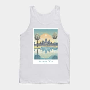 Retro Vintage - Angkor Wat Serenity Tank Top